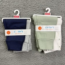 Carter's Pants Baby Boys 6M Multicolor 4 Pack Just One You Knit Sweatpants