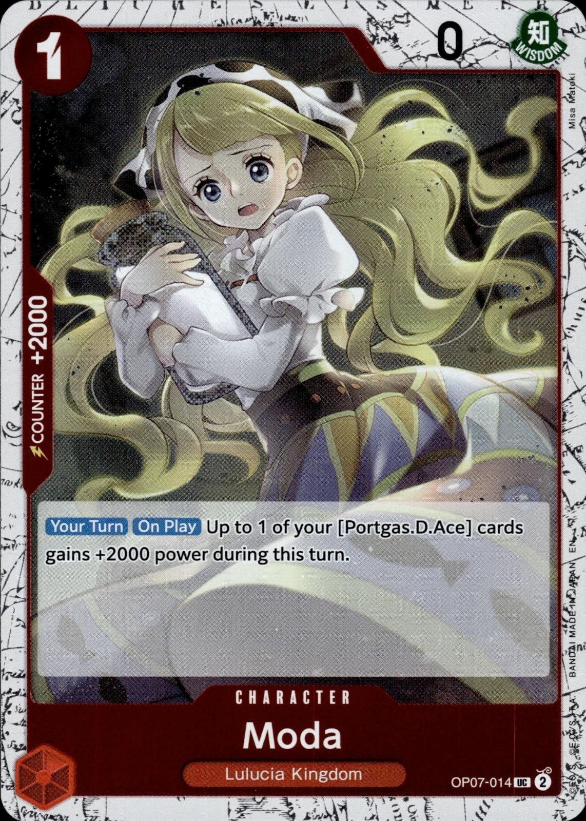 Moda (Pirate Foil) OP07-014 FOIL Premium Booster -The Best- Vol. 2 NM