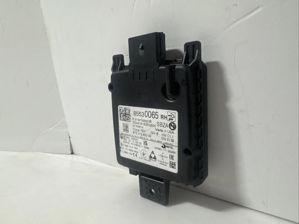 Módulo de punto ciego trasero pasajero derecho Chevrolet Cadillac GMC 2022-2024 85530065 Foto 4 de 4