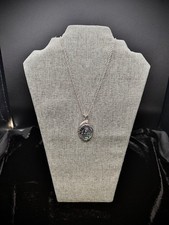 925 Abalone Turtle Shell Pendant Necklace