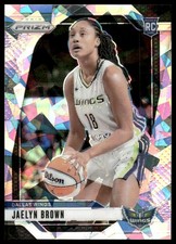 Jaelyn Brown Rookie RC 2024 Panini Prizm WNBA #31 Ice Prizms Dallas Wings