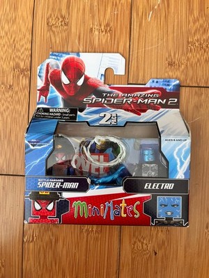 Marvel Minimates Series Battle Damaged Spider-Man & Elektro Spielzeug Figur Set
