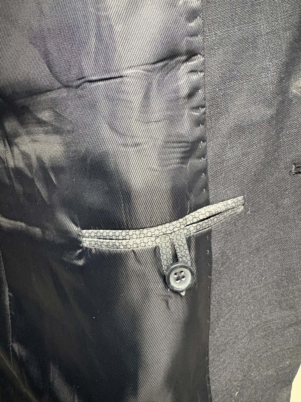 Bert Pulitzer Button Front Blazer Jacket Mens Bla… - image 5