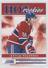 2011-12 Score Hot Rookies Aaron Palushaj #516 3o9