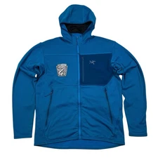 Arcteryx Blue Fortrez Hoodie Jacket Polartec Fleece SEE DESCRIPTION Size L
