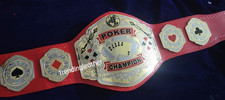 Poker Championship Belt Adult Size Raplica Zinc plates