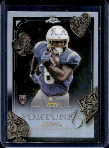 2025 Topps Chrome Omarion Hampton Refractor (RAW)