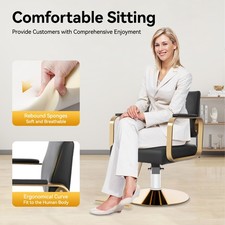 Hydraulic Recline Barber Chair Adjustable Salon Beauty Spa Hair Styling Shampoo