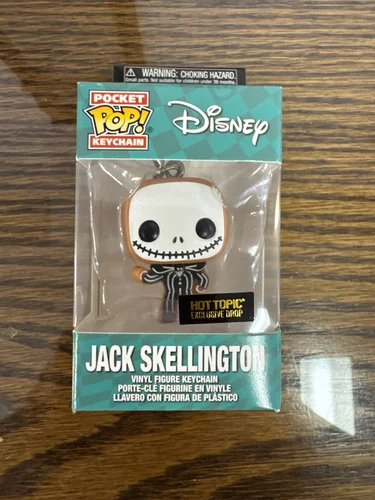 FUNKO POP POCKET KEYCHAIN Jack Skellington Disney The Nightmare Before Christmas