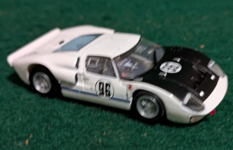 AFX MEGA G PLUS FORD GT40 MKIIB #96 DAYTONA COLLECTOR SERIES HO SCALE P/N 22057 - image 2 of 4
