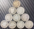 Ten Barber Dimes                                                               c