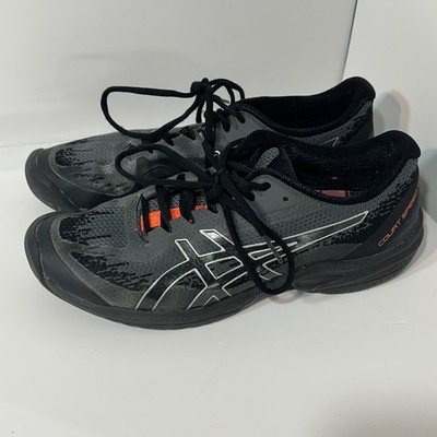 Asics Court Speed FF Tennis Shoes Black & Sunrise Red Men`s Size 8 1042A127