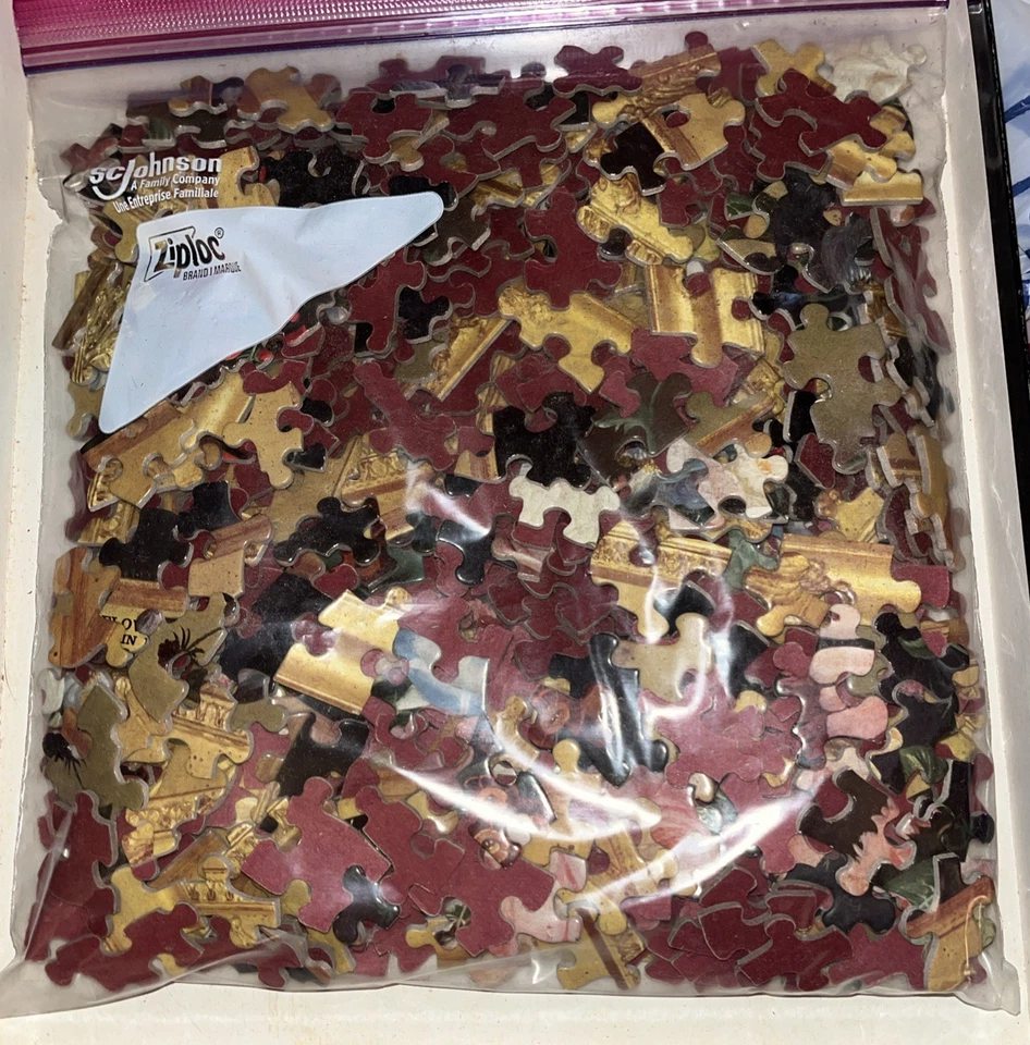 Vintage Springbok FLOWERS by Severin Roesen Jigsaw Puzzle 1968 Complete 500pcs - Image 2 of 3