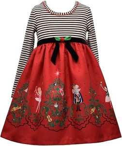 bonnie jean nutcracker dress green Bonnie Jean Green Christmas Dress (Children's Size 8)