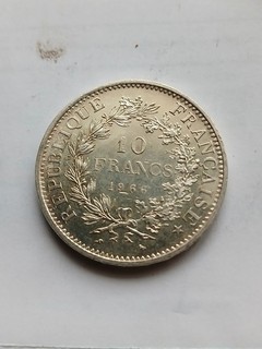 10 francs hercule argent 1966