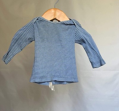 Cosilana striped long sleeve top, 100% cotton, EU 62/68 size