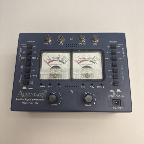 Advantage Satellite Signal level meter - Model ADV1000 - Untested -