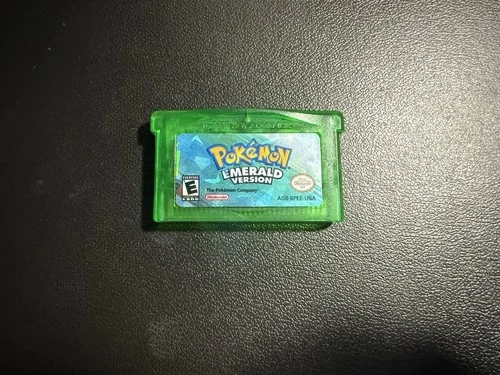 Pokemon Emerald Gameboy Advance | Authentic + New Battery