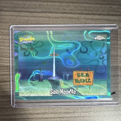 2025  Topps Chrome SpongeBob SquarePants Sea Needle #133 /199