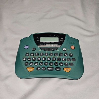 Brother P-Touch Home & Hobby Label Maker Tested Works PT-M95 Green Tape