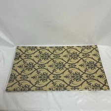 Gift Wrapping Paper Arabesque on Brown Kraft