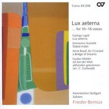 Lux Aeterna (Werke für 10-16 Stimmen von Ligeti, Scarlatti... | CD | Zustand gut