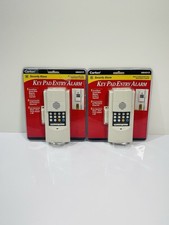 Lot Of 2 Wireless Door Window Alarm Sensor Security Programmable Keypad Entry OB