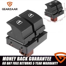 UK ELECTRIC WINDOW SWITCH DRIVER SIDE FOR SKODA FABIA MK2 ROOMSTER 1Z0959858 NEW