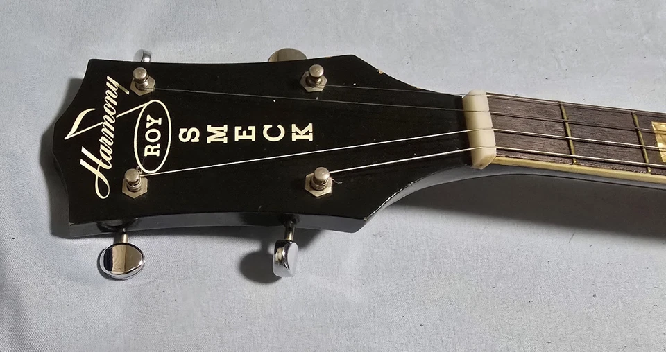 harmony roy smeck weatherking banjo 4 strings - Image 2 of 4