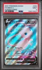 2021 POKEMON SWORD & SHIELD FUSION STRIKE #250 FULL ART/MEW V PSA 9