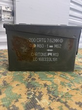 USGI M19A1 30 Caliber Ammo Can Military Surplus M80 7.62