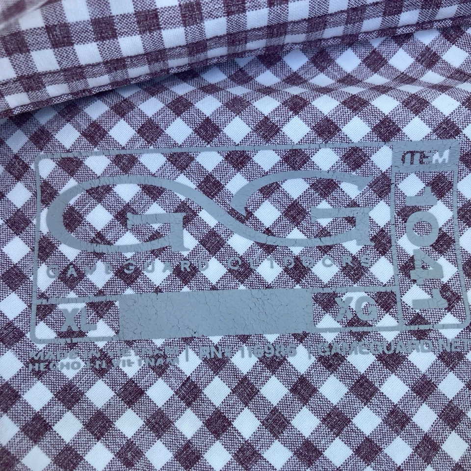 Camisa Game Guard Texas A&M Aggies Para Hombres XL Exterior Ventilada Pesca Caza Guinga Foto 4 de 4