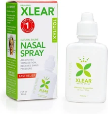 XLEAR NASAL SPRAY .75 OZ EACH 2 PACK 12/2027 NEW