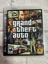 Grand Theft Auto IV PlayStation 3 2008 GTA 4 IV PS3 Complete W Map CIB Tested