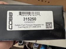 Cobb Fuel Pressure Regulator For Fuel Rail Kit 2008-2020 Subaru Sti 315250 Cobb Fuel Pressure Regulator For Fuel Rail Kit 2008-2020 Subaru Sti 315250