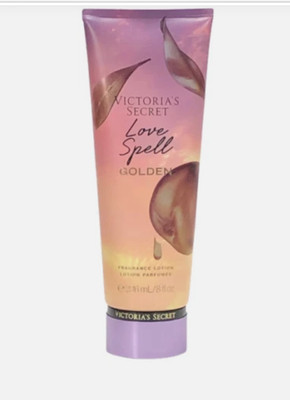 VICTORIA S SECRET LOVE SPELL GOLDEN FRAGRANCE BODY LOTION CREAM 8 oz