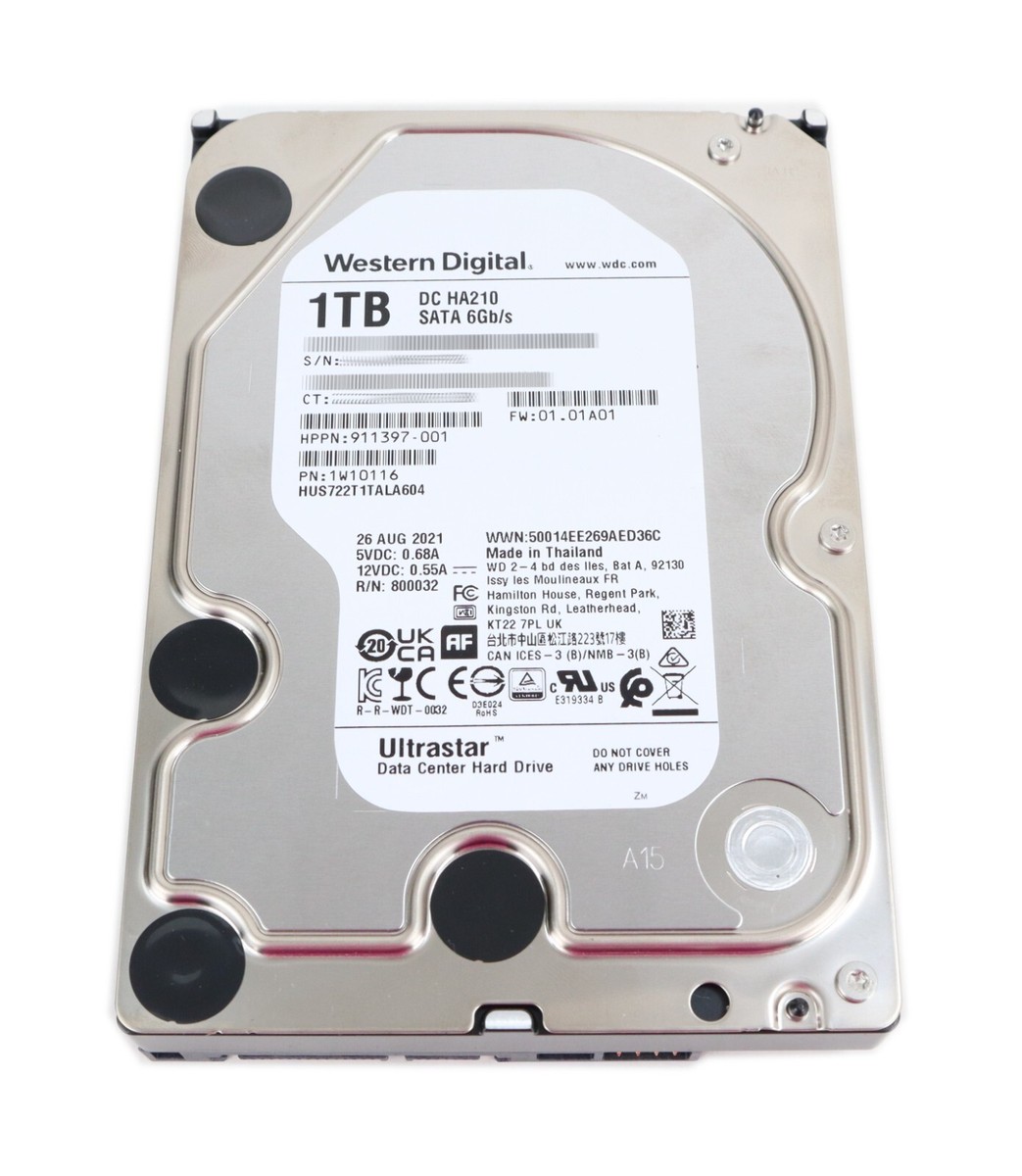 HDD 1TB 4個セット WD (HGST) DC HA210 計4TB HDD 1TB 4個セット WD (HGST) DC HA210 計4TB 1TB Ultrastar DC