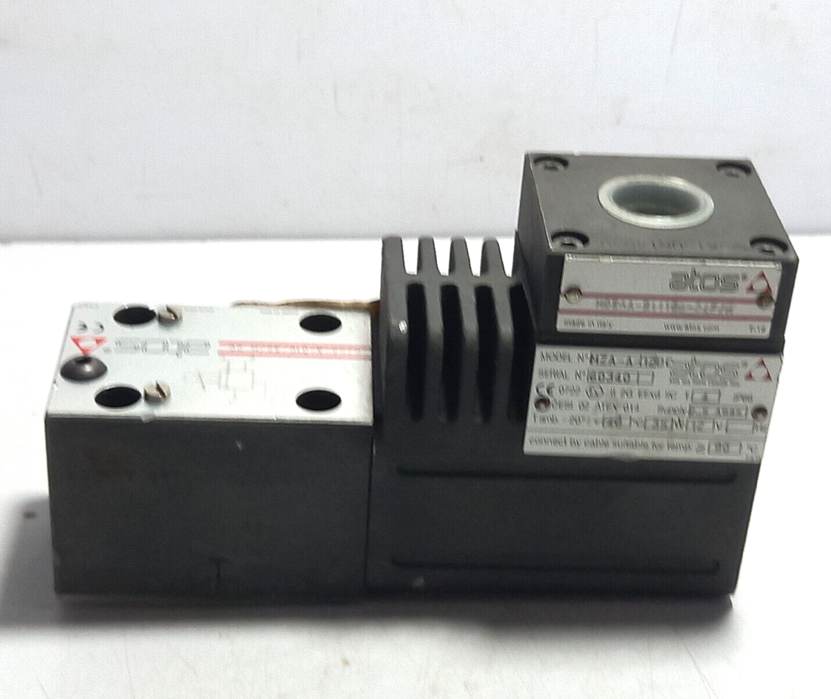 Atos RZGA-A-010/32/M 20 Solenoid Valve MOZAA-211100-04F/R 12VDC