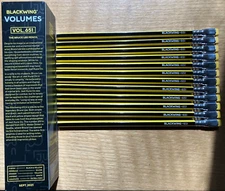 One Dozen (12) Blackwing Pencil Volume 651 Bruce Lee Edition NEW