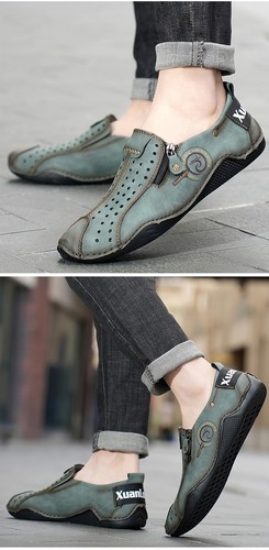 Herren Mode Atmungsaktiv Freizeitschuhe Weiche Halbschuhe Wanderschuhe Fahrschuhe - Bild 18 von 21