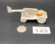 Arcadian Crested China - Ducking Stool - 2 Pieces, Hinged - Leominster - RARE!