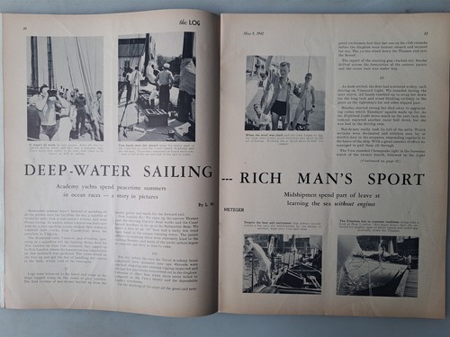 The Log - US Naval Academy Humor Magazine - WWII Era May 8, 1942 - Picture 2 of 2