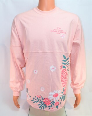 Disney Epcot Flower & Garden 2019 Minnie Spirit Jersey Sweater Sz