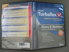 TurboTax 2013 Home & Business Federal & State CD Genuine  Retail Intuit