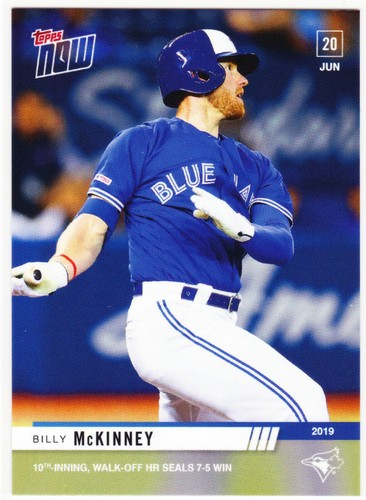 2019 Topps Now 406 Billy McKinney