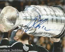 Los Angeles Kings Marian Gaborik Stanley Cup Signed Autographed 8x10 Photo COA B