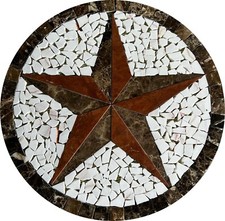 Floor Marble Medallion 32''x32''