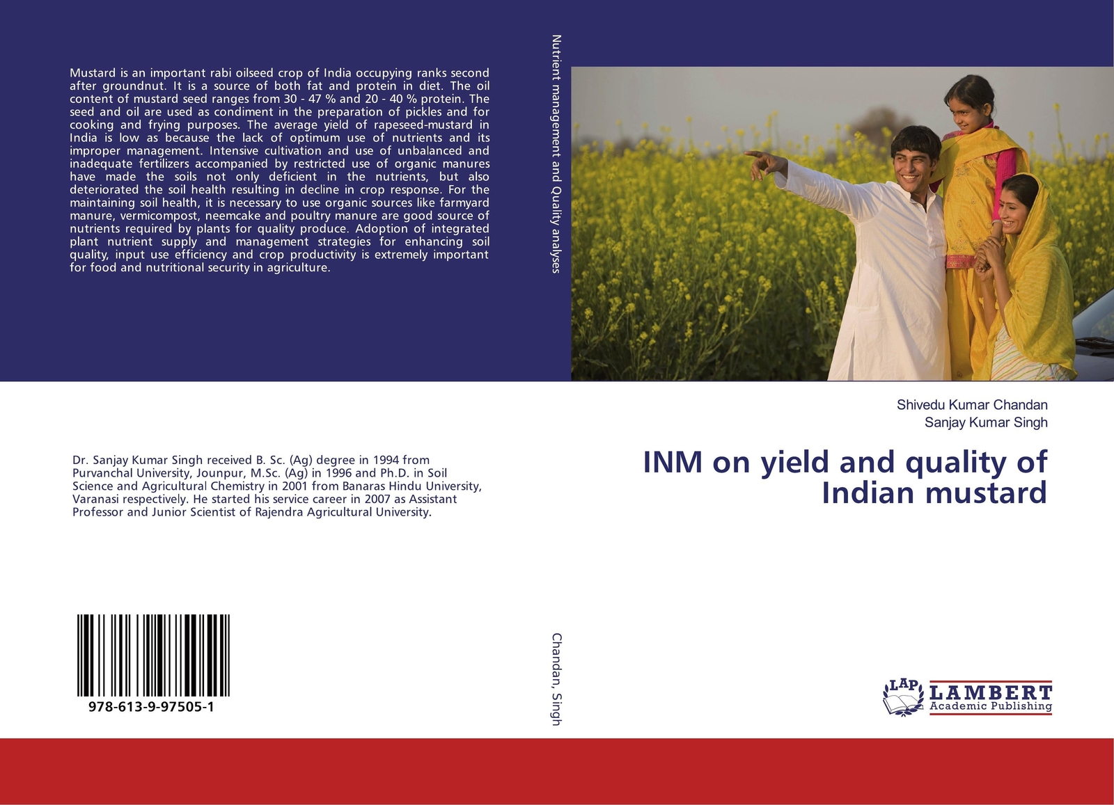 Thumbnail - Inm On Yield And Quality Of Indian Mustard | Shivedu Kumar Chandan (u.