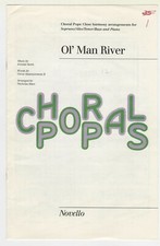 Novello Voices 090230 Choral Pops: Ol' Man River S.A.T.B. - Qty. 10