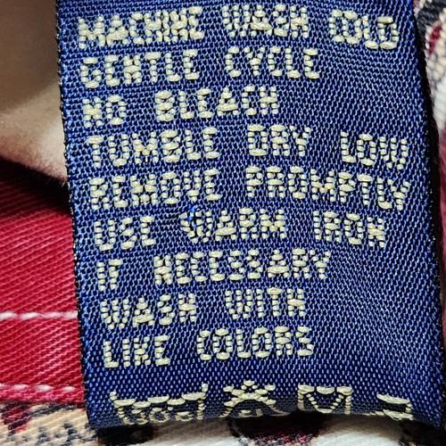 Camisa de vestir Entro para hombre X-Grande con estampado de cachemira multicolor con botones - Imagen 3 de 6